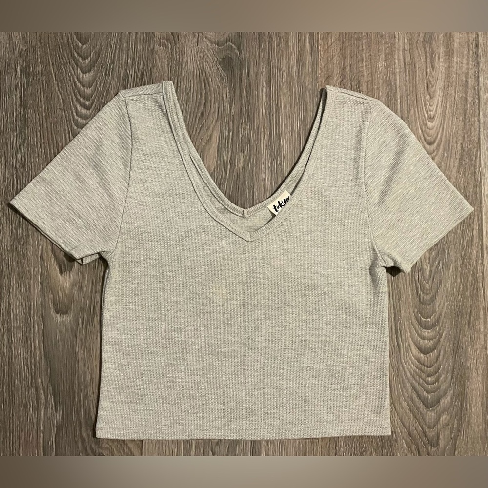 Crop Top - Gray